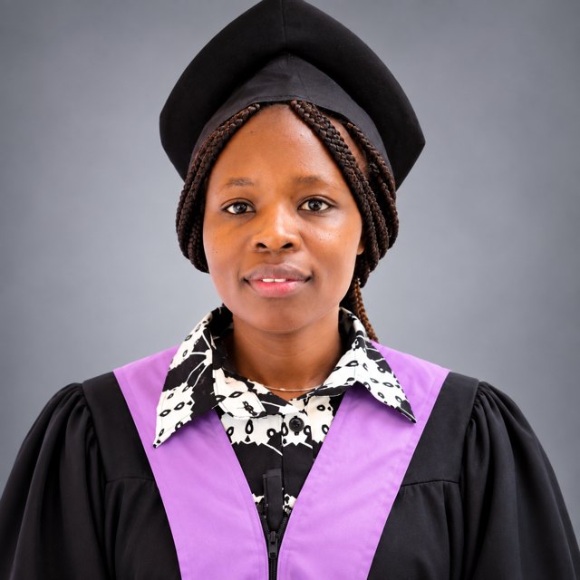 Miss Perez Asaka, Head Teacher of Muhoroni Junior School